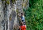 Familienfreizeit - Ausflug Klettersteig Boppard