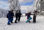 Kinderskifreizeit - Bild mit dem Thema "Miss-Wahl"