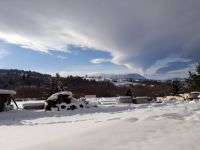 Winterwonderland - Blick zum Königstein-Gebirge